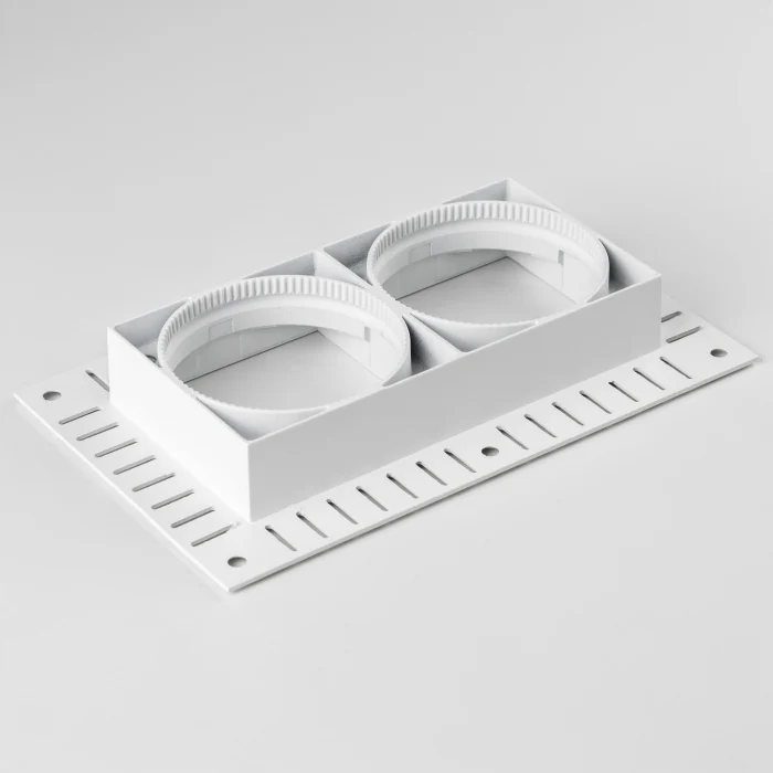 Рамка двойная квадратная скрытого монтажа для светодиодных модулей 0750хх Lightstar Stella 075226-01