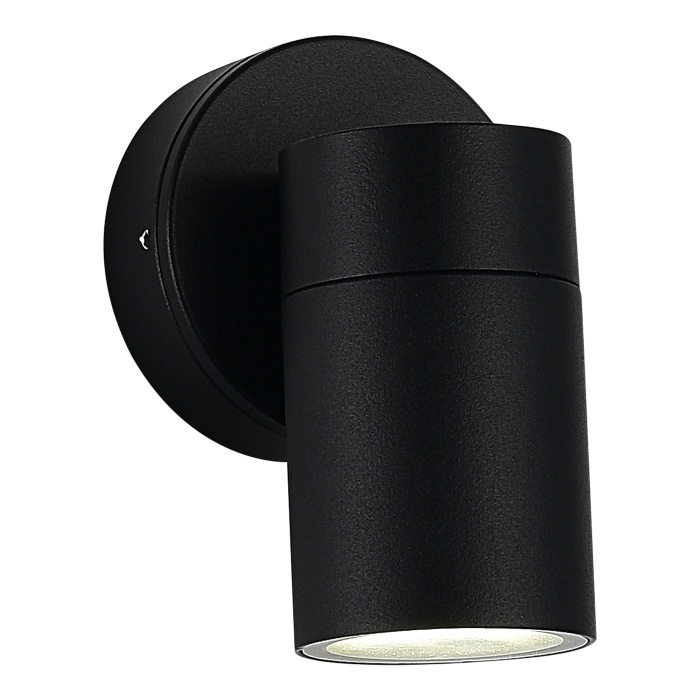 Светильник уличный настенный ST-Luce черный/белый GU10 1*50W SL9008.401.01