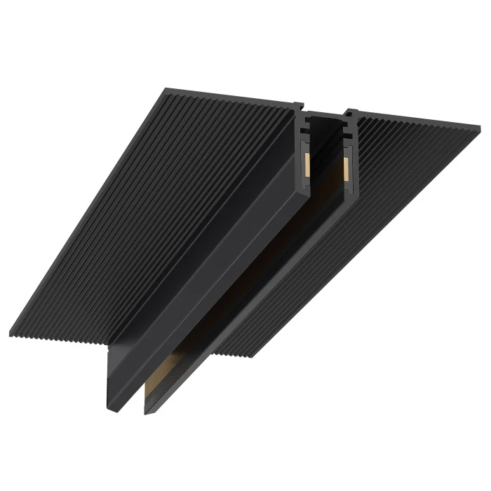 Шинопровод встраиваемый SUPER5 под ГКЛ 9 мм ST-Luce Черный Длина 1 000мм ST066.419.00