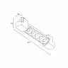 Трековый светильник Hesby Lighting Skylite 0047