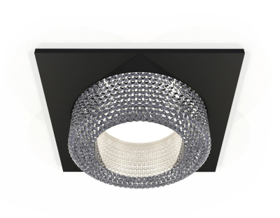 Комплект встраиваемого светильника с композитным хрусталем Ambrella light XC7632020