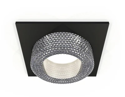 Комплект встраиваемого светильника с композитным хрусталем Ambrella light XC7632020