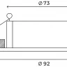 Встраиваемый светильник Hesby Lighting Breeze HSBL_0174