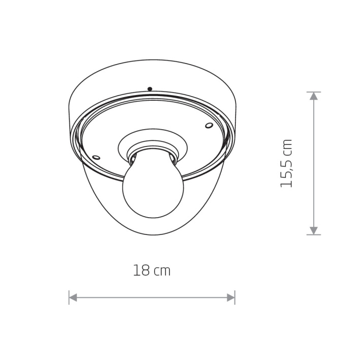 Настенно-потолочный Nowodvorski Nook Gold/White 7970