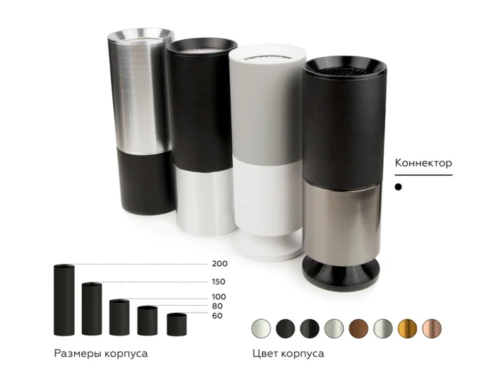 Корпус светильника накладной для насадок D60mm Ambrella light C6323