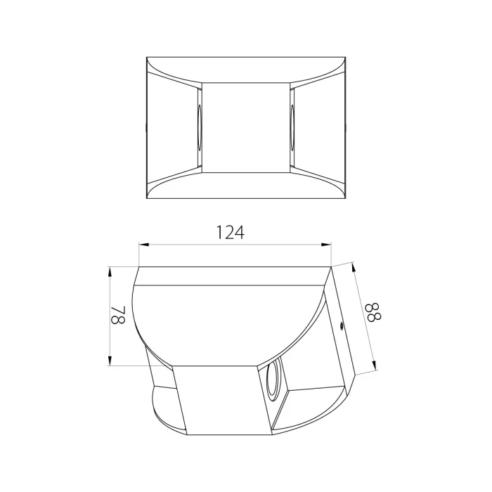 Настенный фонарь Natural Concepts Dwell NC-003032-SB