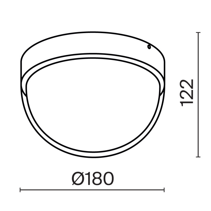 Накладной уличный светильник Maytoni Mon O438CL-L12GF3K