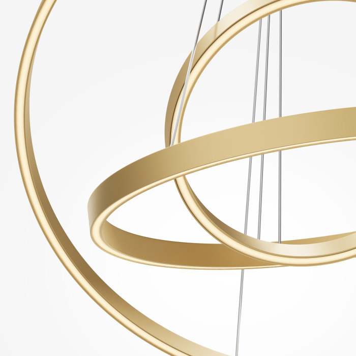 Подвесной светодиодный светильник Maytoni Rim MOD058PL-L100BSK