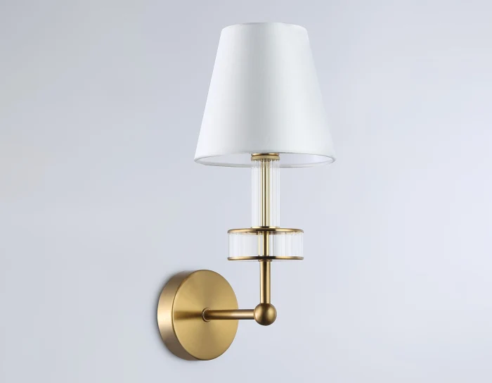 Настенный светильник с абажуром и хрусталем AMBRELLA light LH71025