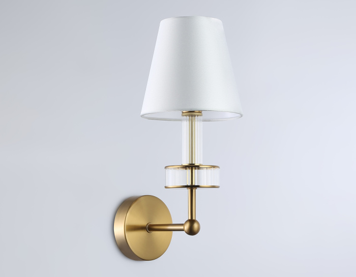 Настенный светильник с абажуром и хрусталем AMBRELLA light LH71025