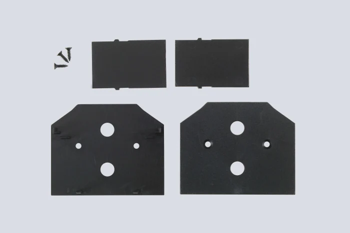 Заглушка для встраиваемого трека 220V в натяжной ПВХ потолок, в комплекте 4 шт Crystal Lux CLT 0.235 06 BL