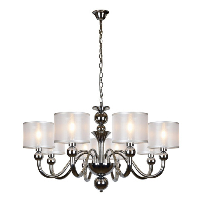 Подвесная люстра iLamp Spring RM1690/8 Хром