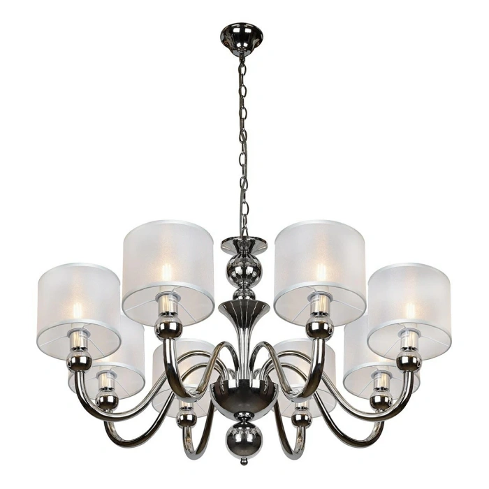 Подвесная люстра iLamp Spring RM1690/8 Хром