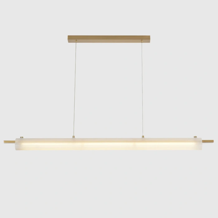 Светильник подвесной Crystal Lux TUNNEL SP40 LED BRASS