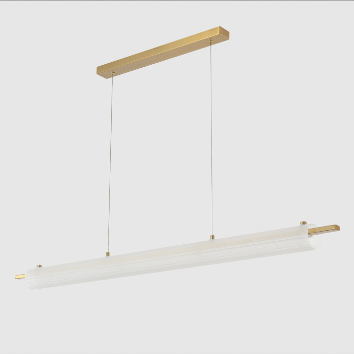 Светильник подвесной Crystal Lux TUNNEL SP40 LED BRASS