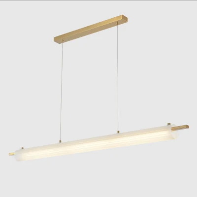 Светильник подвесной Crystal Lux TUNNEL SP40 LED BRASS