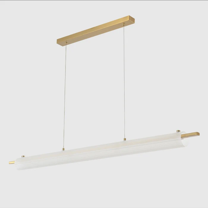 Светильник подвесной Crystal Lux TUNNEL SP40 LED BRASS