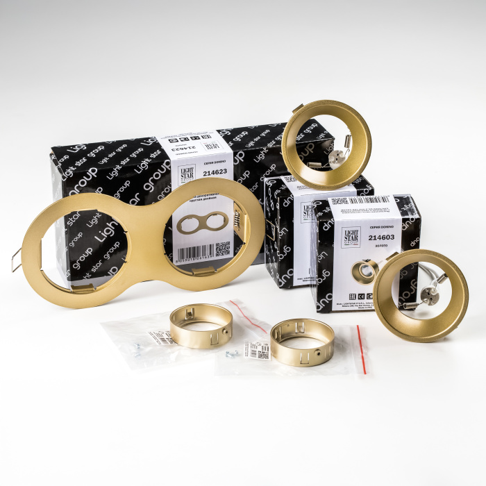 Комплект со светильником Lightstar Domino D6230303GMOD