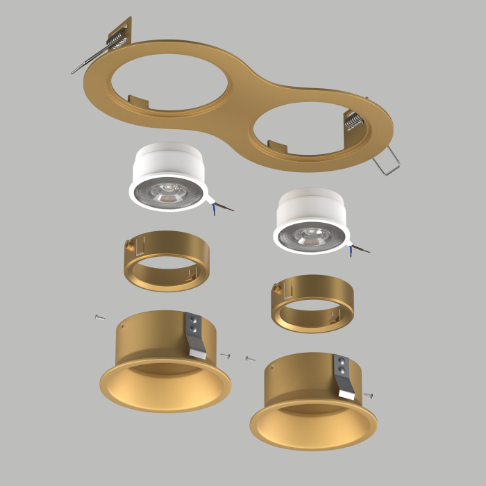 Комплект со светильником Lightstar Domino D6230303GMOD