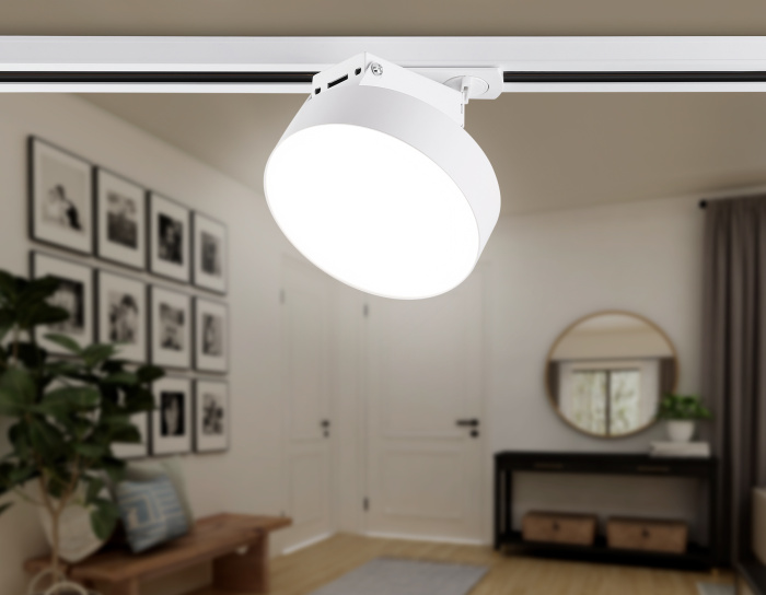 Трековый однофазный светодиодный светильник Ambrella light GL6837