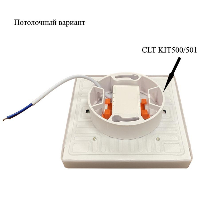 Светильник встраиваемый Crystal Lux CLT 501C100 WH 3000K
