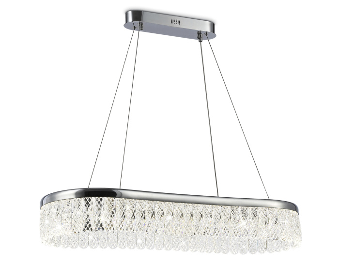 Подвесной светодиодный светильник с хрусталем Ambrella light TR49733