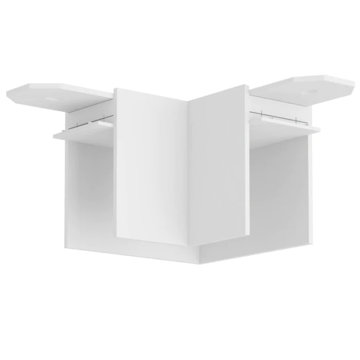 Соединитель для шинопровода Denkirs SMART BASE TR2102-WH