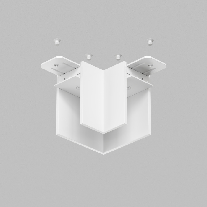 Соединитель для шинопровода Denkirs SMART BASE TR2102-WH