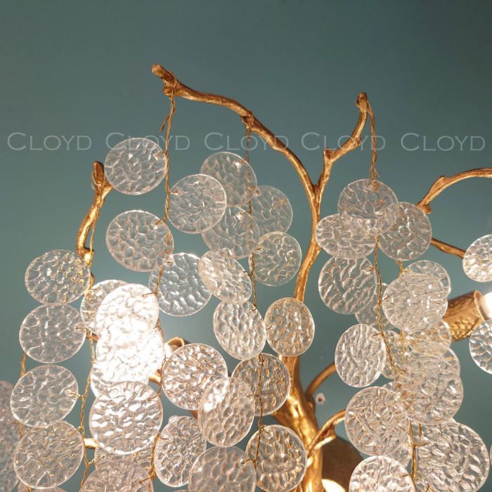 Бра Cloyd HAOMA W3 / выс. 72 см - латунь (арт.20324)