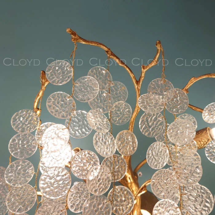 Бра Cloyd HAOMA W3 / выс. 72 см - латунь (арт.20324)