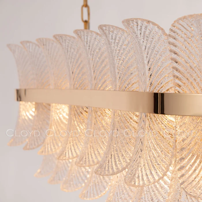 Люстра Cloyd SIAM C13 / L100 см - золото (арт.10383)