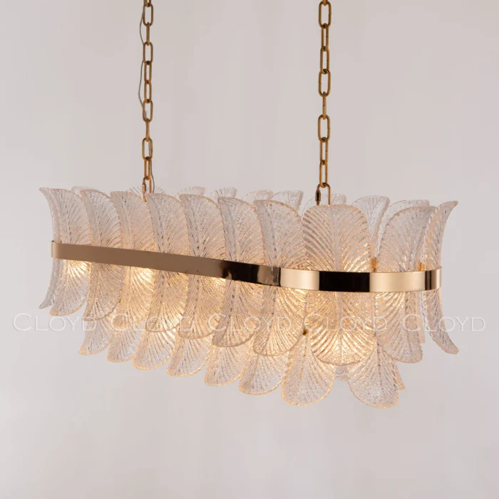 Люстра Cloyd SIAM C13 / L100 см - золото (арт.10383)