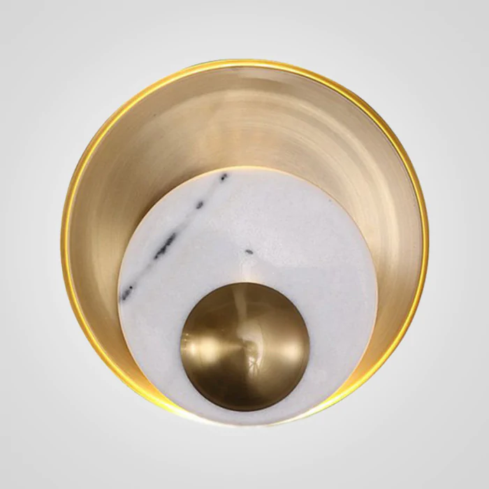 Бра Ginger &amp; Jagger Pearl WALL LAMP round gold ImperiumLoft