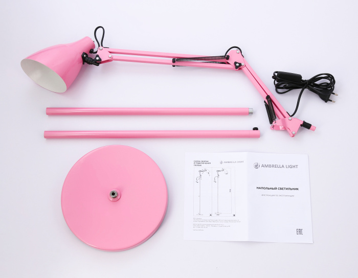Светильник напольный с выключателем на проводе Ambrella light TR97645