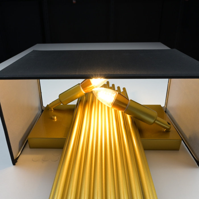 Бра Sohne CG 90-0009 FIORE Black H75 W32 ImperiumLoft