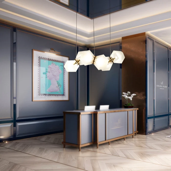 Люстра Gabriel Scott Welles Glass L2 ImperiumLoft