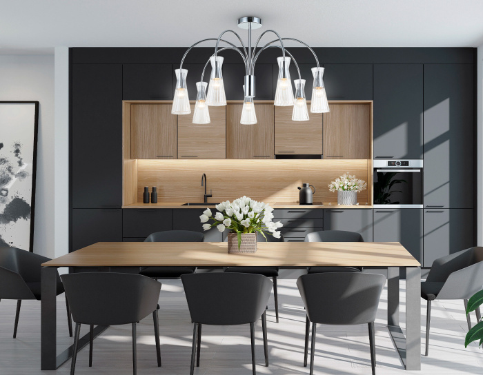 Люстра на штанге HIGH LIGHT AMBRELLA LIGHT LH55653