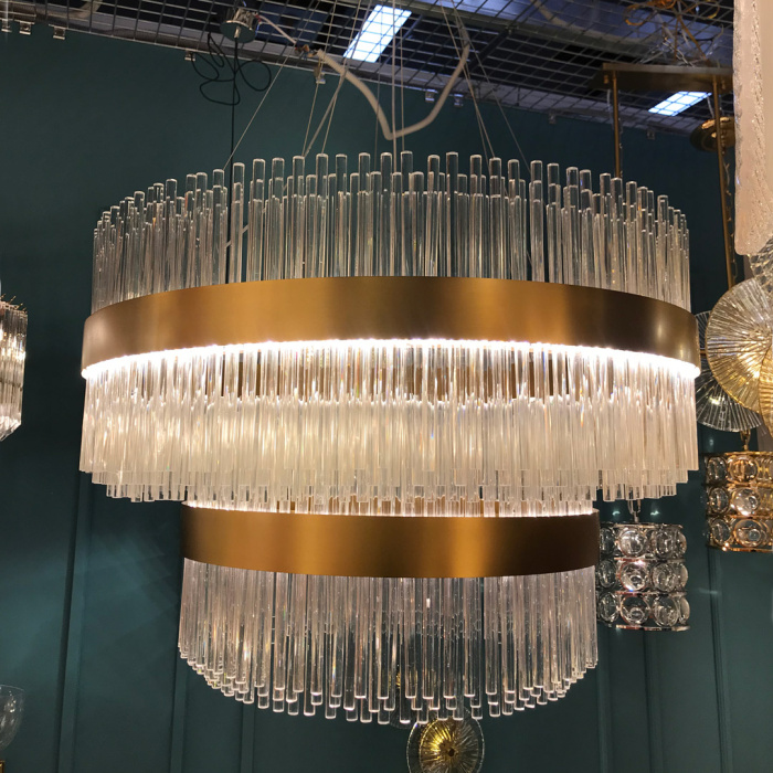 Люстра Cloyd CADANCE-A C2 / Ø80 см - латунь брашир. (арт.10614)