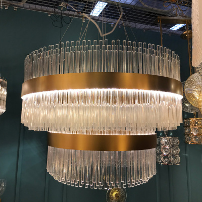 Люстра Cloyd CADANCE-A C2 / Ø80 см - латунь брашир. (арт.10614)