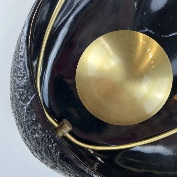 Настенный светильник CLAM Черный мрамор ImperiumLoft