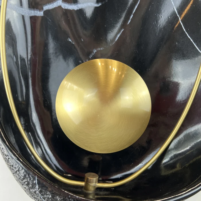 Настенный светильник CLAM Черный мрамор ImperiumLoft