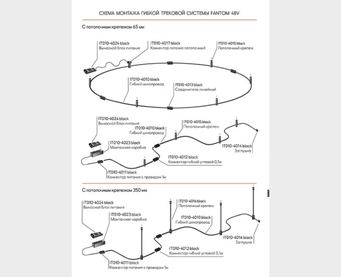 Светильник на шине ITALLINE IT010-4018 gold 3000K