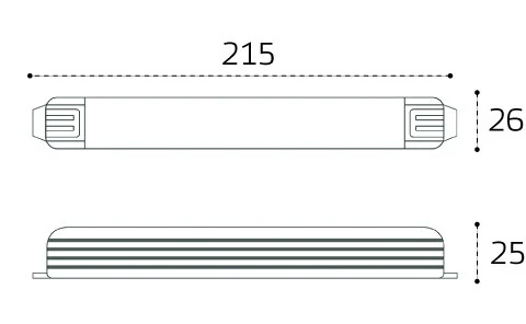 Блок питания для светодиодной ленты ITALLINE M04-516 ITB-24V-100W