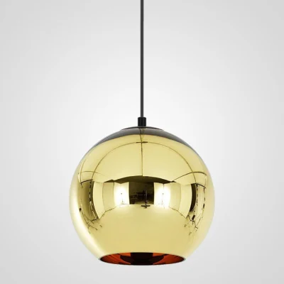 Подвесной светильник Copper Shade Gold D30 ImperiumLoft
