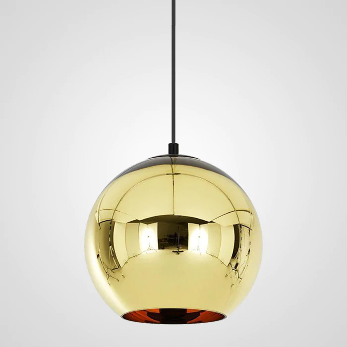 Подвесной светильник Copper Shade Gold D30 ImperiumLoft