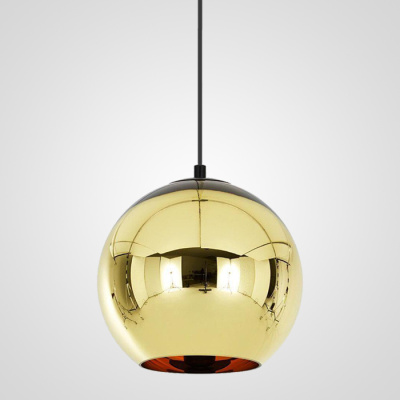 Подвесной светильник Copper Shade Gold D30 ImperiumLoft