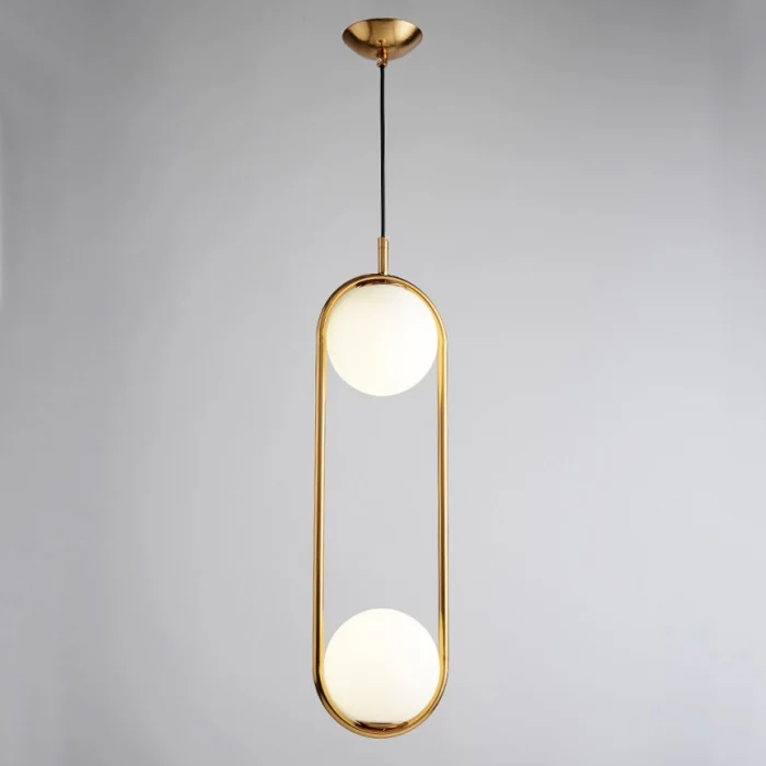 Подвесной светильник HOOP DUO Хром ImperiumLoft