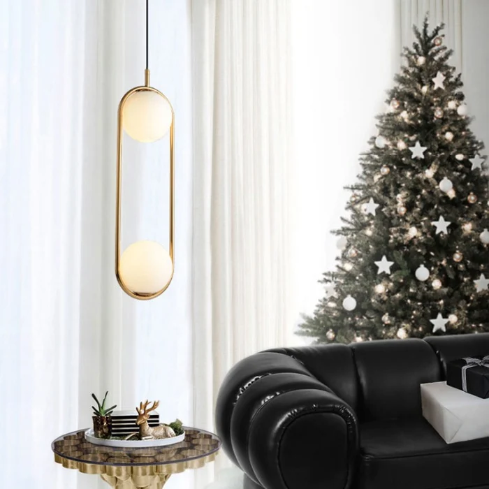 Подвесной светильник HOOP DUO Хром ImperiumLoft