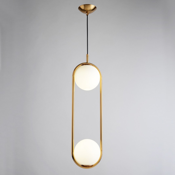 Подвесной светильник HOOP DUO Хром ImperiumLoft