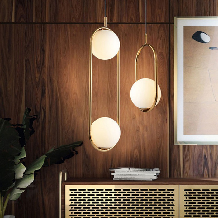 Подвесной светильник HOOP DUO Хром ImperiumLoft